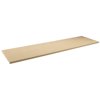 Econoco - TSF481H Hard Rock Maple "Alta System" 48"L Shelf for Wall Module or Multi-Island Merchandiser - Pack of 2