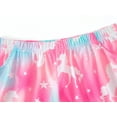 thumbnail image 5 of Beezizac Trendy Pretty Unicorn Pajamas for Little/Teen Girls 2-Piece Soft Tank Top & Shorts PJ Jammies Set Size 6, 5 of 7