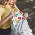 thumbnail image 5 of FORMRS 13-13.3 inch Laptop Sleeve Case Soft Carrying Quilted Computer Bag Cover, Colorful Round, 5 of 7