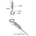 thumbnail image 2 of KAIYANG piezas de hebilla de seguridad con gancho y tornillo de ojo de 1 ~ 1,5 mm, guía de cable de acero inoxidable, 2 of 3