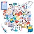 thumbnail image 4 of 35pcs Cartoon Nurse Stickers  Equipment Stickers Doctor Decals for Suitcases Laptops Notebooks, 4 of 9