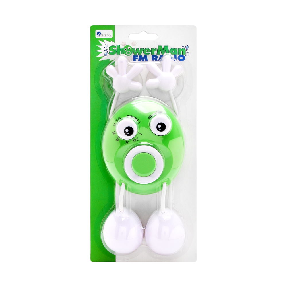 Zadro ShowerMan FM Stereo Radio Water Resistant Radio Model No. SHO01G