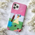 thumbnail image 5 of Funny Ducks Spa Brunch Phone Case, Aesthetic Green Whimsical Goose Champagne Cover for iPhone 17 16 15 14 13 12 11 Plus Pro Max Mini, 5 of 6