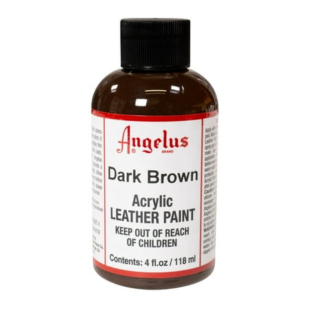 Angelus® Acrylic Leather Paint, 4 oz., Dark Brown