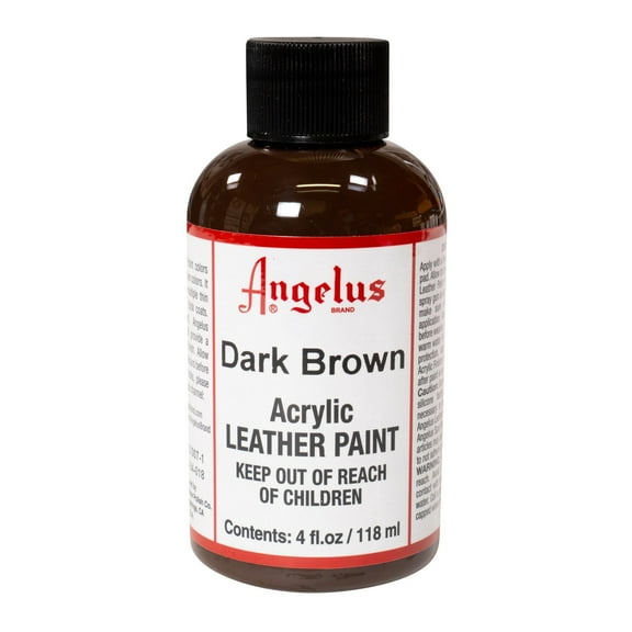 Angelus® Acrylic Leather Paint, 4 oz., Dark Brown