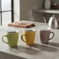 thumbnail image 3 of 6 Tazas Lisa Grande Para Café Y Te Cerámica Colores 360ml Color Variado Liso, 3 of 3