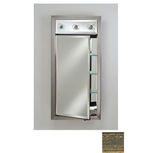 Afina Corporation SDLC2434RREGGD 24 in.x 34 in.Recessed Single Door