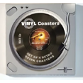 thumbnail image 2 of Vinyl Drink Coasters 4 pk Retro Style, 2 of 4