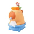 thumbnail image 1 of Contenants de Rangement Distributeur de Savon Automatique Mignon Capybara Distributeur de Savon Liquide Sans Contact USB Rechargeable Distributeur de Savon Moussant pour Salle de Bain pour Savon à Main Gel Douche Shampooing IPX 7 3 Réglable, 1 of 9