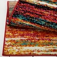 thumbnail image 5 of Multi-Color Contemporary 2x3 Area Rug Modern Lines Stripes Accent Mat - Actual 1' 6" x 2' 6" Rectangle, 5 of 8