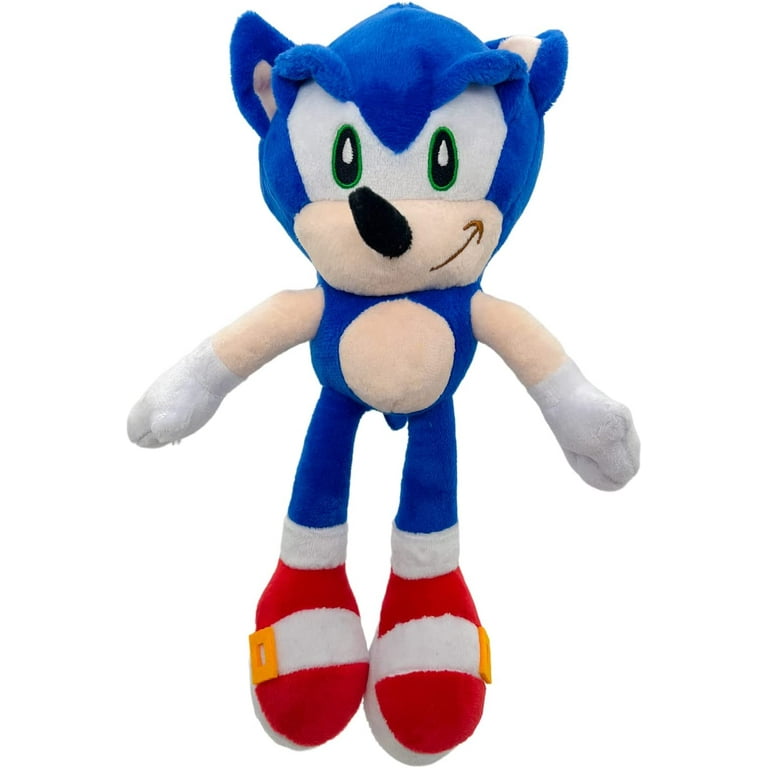 DIYFUN Sonic Plush, 11'' Tall Sonic 2 Toys Figures Cotton Soft Stuffed Game  Doll Toys for Kids Boys Girls Gift 