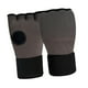 thumbnail image 2 of Guantes interiores de boxeo para manos, guantes de medio para Sparring MMA Muay Thai Gris oscuro, 2 of 8