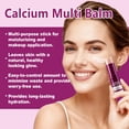 thumbnail image 6 of Calcium Multi Balm Stick for Eyes, Neck, Face, Helps Reduce Fine Lines, Supports Firmness & Elasticity - 9G / 0.3 OZ, 6 of 9