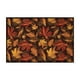 thumbnail image 2 of Decoraciones de Halloween, tapete de piso con hojas de arce y calabaza de otoño, tapete decorativo para Halloween, Acción de Gracias, tapete para baño, cocina, porche, tapete de tiras largas, tapete d, 2 of 6