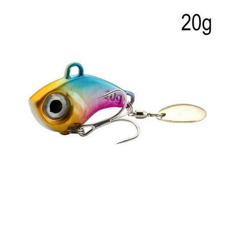 solid Fishing Lure Hard Baits Artificial Bass Warbler Vibrating False Bait Iron Plate Long Casting Spinner Spoon Lure