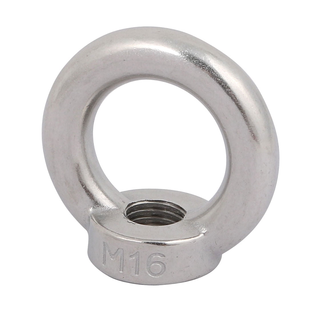 Uxcell M16 Female Thread 304 Stainless Steel Ring Shaped Lifting Eye