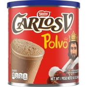 Nestle Carlos V Chocolate Flavored Drink Mix, 14.1 oz, Can