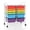 Multicolor, variant on Furnibear 12-Drawer Rolling Craft Storage Cart with Removable Drawers and Lockable Wheels Art Organizer for Home Office and Craft Room, Gray