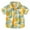 Z092-Yellow, variant on Caqnni Boys Lightweight Button Down Hawaiian Shirt Floral Short Sleeve Aloha Tropical Summer Tops Hawaii Beach Holiday Floral Shirts SIZE 0-8 Years