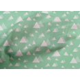thumbnail image 5 of oneOone Organic Cotton Voile Fabric Triangle Geometric Printed Craft Fabric BTY 42 Inch Wide, 5 of 5