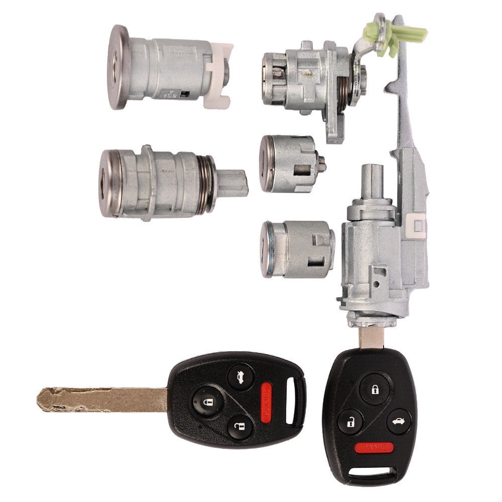 Ignition Switch Door Trunk Lock W/ Keys For Honda Accord 2003-2007 72185-Ta0-A01