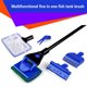 thumbnail image 5 of Methold Cepillo para pecera, colector de suciedad de plástico, accesorios para el hogar de 360 ​​°, juego de limpieza, suministros para acuario, Herramientas de limpieza de acuarios Methold PT004035-00, 5 of 6