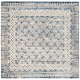 thumbnail image 3 of SAFAVIEH Brentwood Dory Geometric Area Rug, Light Gray/Blue, 9' x 9' Square, 3 of 13