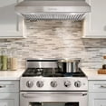 thumbnail image 2 of Cosmo UC30 30-Inch Under-Cabinet Range Hood and Over Stove Vent Light, Silver, 2 of 5