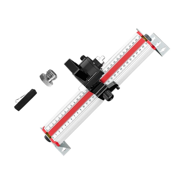 QualitChoice Universal Level Wall Mount Easy Installation Holder Level Alignment Accurate Movable 30cm