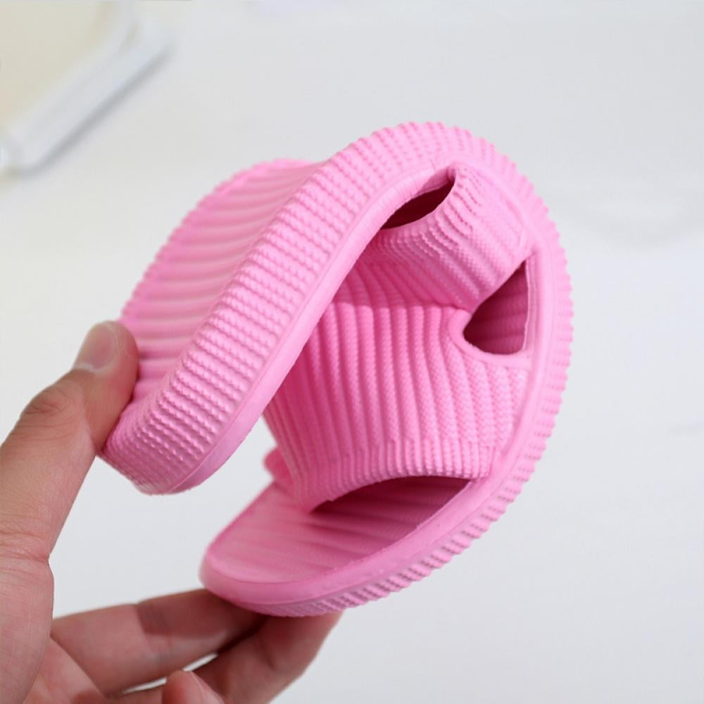 Zupora Unisex Slip On Slippers for Women/Men Non-slip Light Weight Flat Slide Sandals Shower Sandals House Soft Flip Flop Shoes for Indoor Home Garden Bathroom