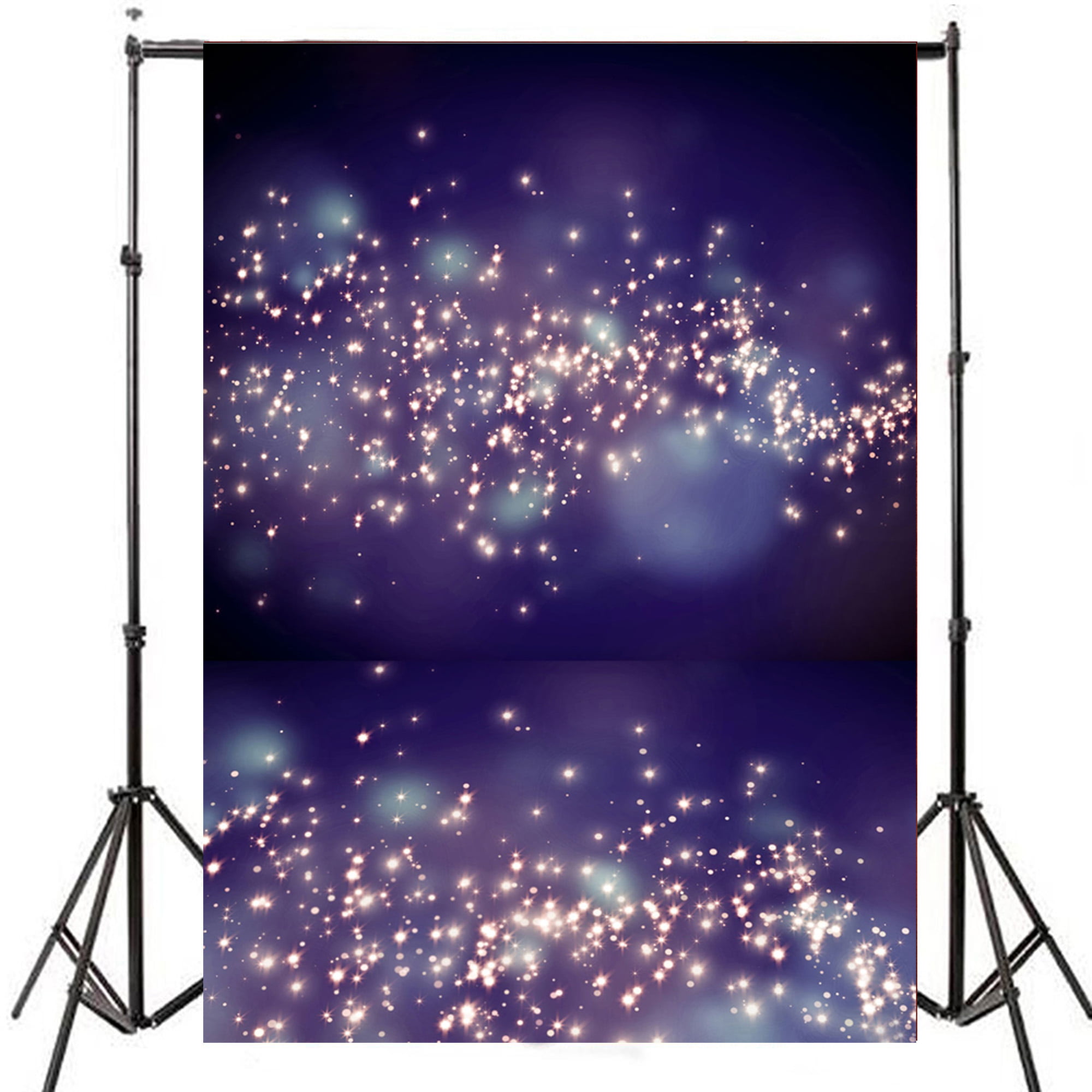 YongFoto 10x9ft Glitter Halos Bokeh Wood Floor Backdrop Party Stage Decoration Background for Photography New Year Birthday Party Banner Kids Adult Portrait Photo Studio Props Wallpaper