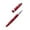 Red, variant on Piston Fountain Pen Black Marble Acrylic, Medium Nib Sliver Trim Smooth Writer Collection for Students and Office Professionals Calligraphy Pen