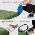 thumbnail image 4 of FYBTOF Double Inflatable Camping Sleeping Pad Waterproof Sleeping Pad Lightweight Portable Air Mattress Suitable for Tent Backpack Camping Hiking Outdoor Tent (Color : Blue, Size : 200x140x16cm)-2705, 4 of 5