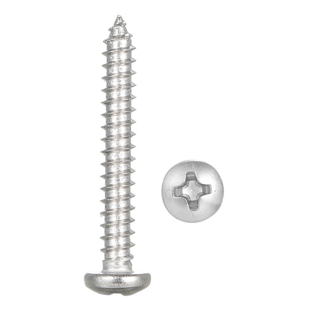 Tornillo de rosca Irfora A2 DIN7981 # 8 4.2mm 304 Tornillo de acero inoxidable Avellanado Tornillos de madera penetrantes 4.2mm * 30mm Irfora Tornillo de rosca