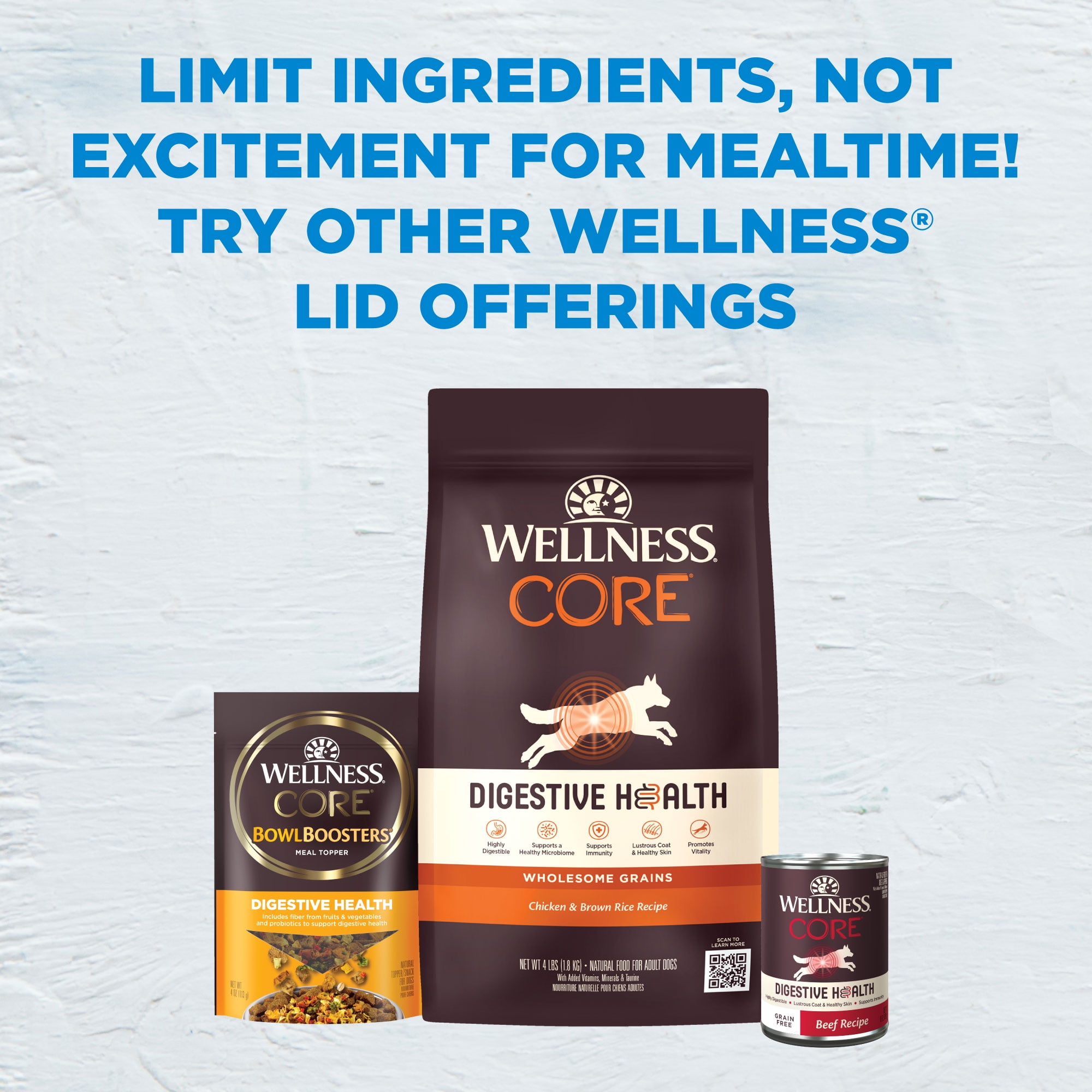 walmart wellness core dog food