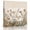 Beige, variant on Pastoral Botanical Wall Art Painting on Canvas, Farmhouse Floral Watercolor Canvas Art Home Prints Wall Art Framed Modern Artwork for Living Room Bedroom Wall Decor 16x16in