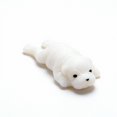 thumbnail image 2 of White Squishy Animal Toy with Slow Rising Squeeze Design, 1-Pack, for Kids and Adults Relaxation, Squeeze Toy, 2 of 3