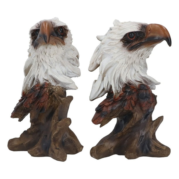Figurine Tête D'aigle, Statue De Tête D'aigle écologique En Résine  Naturelle Pour Porche Pour Salon Pour Chambre 