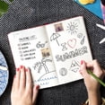 thumbnail image 3 of MasteelfCA 230pcs Retro Stamp Stickers Self Adhesive DIY Scrapbook Diary Stickers, 3 of 7