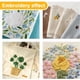 thumbnail image 5 of 4 hojas de estabilizadores de bordado solubles en agua de 11,69 x 8,27 pulgadas, papel de bordado adhesivo para esquinas florales, papel de transferencia de bordado adhesivo., 5 of 9