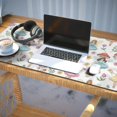 thumbnail image 3 of Long Mouse Pads for Desk,Colorful Fairy Flower Pattern Desk Mats on Top Of Desks, Desk Mouse Pad Extra Large with 3mm Non-Slip Base and Stitched Edge for Gaming,Office,Work,Home 35.4"x15.7", 3 of 6