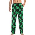 thumbnail image 3 of Top-kevin Multi- Alien Pajama Pants for Men PJs Bottoms Sleepwear Lounge Pants with Pockets, 3 of 13