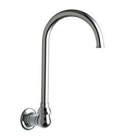 Chicago Faucets 629-Gn2fcab Remote Swinging Gooseneck Spout - Chrome
