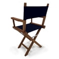 thumbnail image 3 of LuXeo Russell Teak Director Folding Chair, Navy, 3 of 5