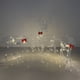 thumbnail image 5 of Adorno luminoso de reno Likrtyny cadena de luces LED Feliz Navidad IP65 resistente al agua, 5 of 9