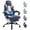 Blue and White, variant on Walsunny Ergonomic Gaming Chair, Office Chair with High Back and Lumber Support, Swivel Racing Chair with Adjustable Pillows & Footrest, Black