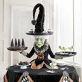 thumbnail image 2 of Decodeary Witch Tabletop Pendant Display Stand Gift For Halloween Enthusiasts And Party Decorations Display Stand Home black S 1Set, 2 of 6