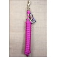 thumbnail image 2 of Weaver 10' Solid Poly Lead Rope with Bolt Snap, Raspberry, 2 of 4