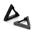 thumbnail image 1 of Trayknick 1 Pc Men Stud Earrings Solid Color Punk Style Multi Shapes Gothic No Inflammation Men Dangle Earrings Gift, 1 of 13