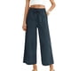 thumbnail image 1 of Pantalones Elásticos de Cintura para las Mujeres Color Sólido Vendaje Casual Pantalones Largos con Bolsillos, Pantalones de Cintura Alta Mujeres Cómodos Control Del Vientre Primavera Verano, 1 of 5